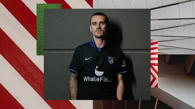 Amber Group pone su marca WhaleFin en el frente de las camisetas del Atlético (habrá Atletiverse en Openverse)