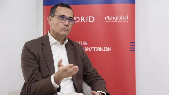 El presidente de Madrid Platform, Carlos Morales