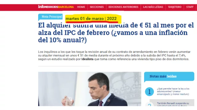 Premonitorio: el IPC llega al 9,8% en una dinámica inflacionaria que no “vieron venir” los españoles (por qué las cosas se van a poner todavía peor)