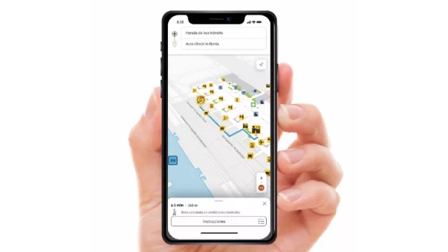 ¿Te pierdes en los aeropuertos? Siete terminales ya cuentan con el sistema de guiado 'Aena Maps'