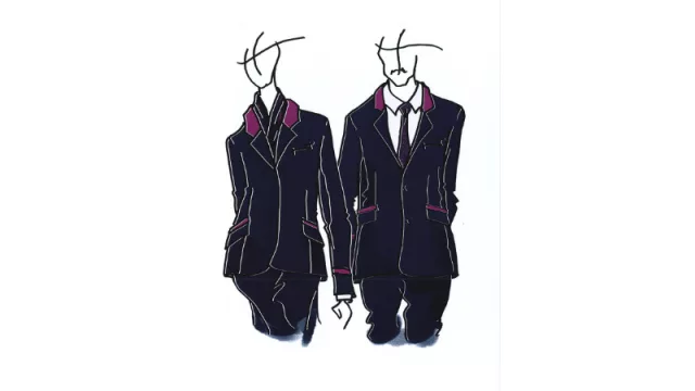 Los bocetos que Ulises Mérida diseñó para Renfe y que usarán más de 7.000 empleados.