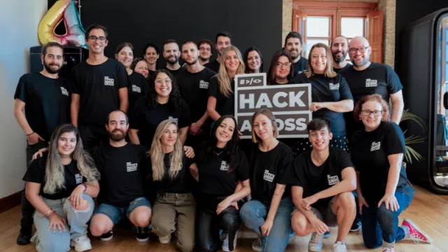 El equipo de Hack a Boss, capacitación de Galicia al mundo