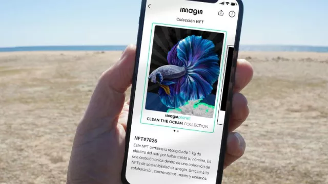 Imagin se suma a la lucha contra el plástico del mar con el lanzamiento de una colección de NFTs