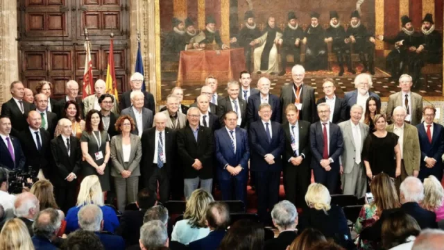 Algunos empresarios e investigadores se reúnen en Valencia para elegir a los seis ganadores de los Premios Rei Jaume I 2023