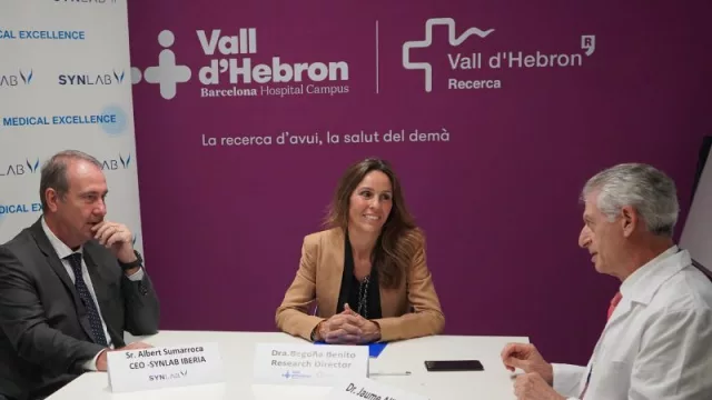 Synlab y Vall d'Hebron se unen en un acuerdo estratégico (con el fin de potenciar la investigación médica)