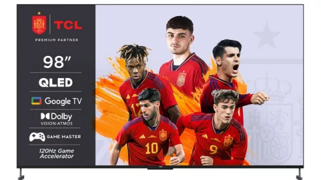 TCL trae a España sus mega TV de 98" (dos metros y medio de esquina a esquina, en diagonal)