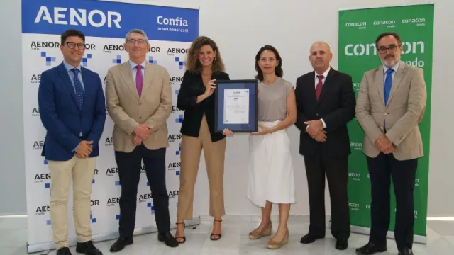 Conacon Sando logra el aval de AENOR y se convierte en la pionera de la construcción de carreteras al obtener la ISO 39001 de Seguridad Vial en Andalucía
