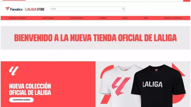 Nace LaLiga Store, el primer 'e-commerce' oficial de Primera y Segunda División (con más de 500 prendas)