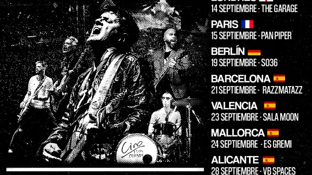 Ciro y los Persas se prepara para una histórica gira en Europa