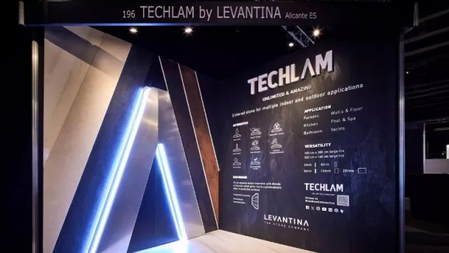 Techlam®, la piedra sinterizada de Levantina Group, refuerza su presencia en el estratégico mercado alemán