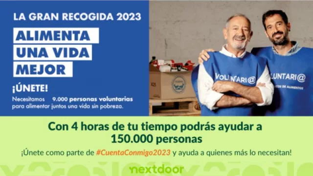 Nextdoor y la Fundación Banco de Alimentos de Madrid llaman a los barrios madrileños a ser solidarios