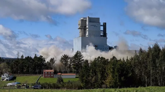 Naturgy realizará el día 16 la voladura de la caldera de su planta térmica en Meirama (La Coruña)