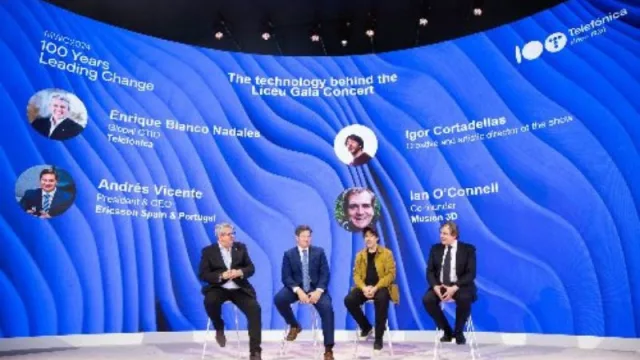 Telefónica y Ericsson reinventan los espectáculos en directo con la potencia del 5G