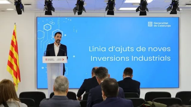 La Generalitat destina 23 millones de euros a proyectos de inversiones industriales productivas en Cataluña