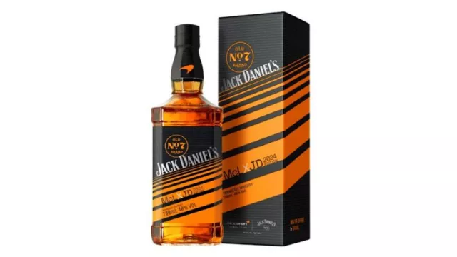Jack Daniel's y McLaren F1 Team lanzan un whiskey de edición limitada por su 2º año de alianza