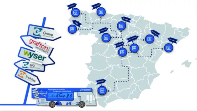 Comienza la segunda edición de GiBus Tour, una iniciativa de Gi Group Holding para acercar el empleo a los candidatos