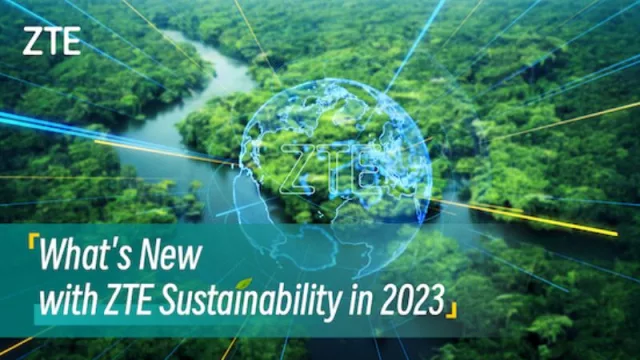 ZTE presenta el ‘Informe de Sostenibilidad 2023’ con foco en la innovación digital para un futuro más verde