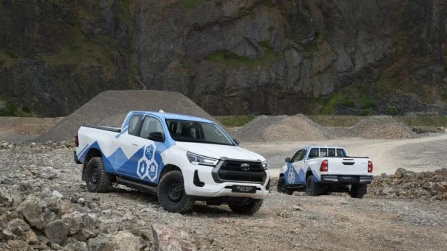 El proyecto de Toyota Hilux de pila de combustible de hidrógeno avanza a una nueva fase