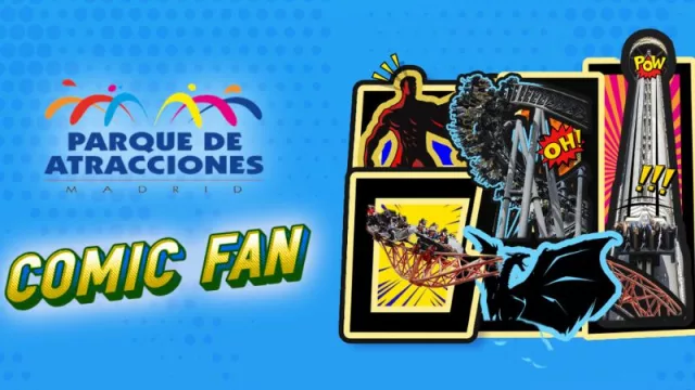 Parque de Atracciones de Madrid celebra “Cómic Fan”, un evento de exposiciones y actividades para aficionados del noveno arte