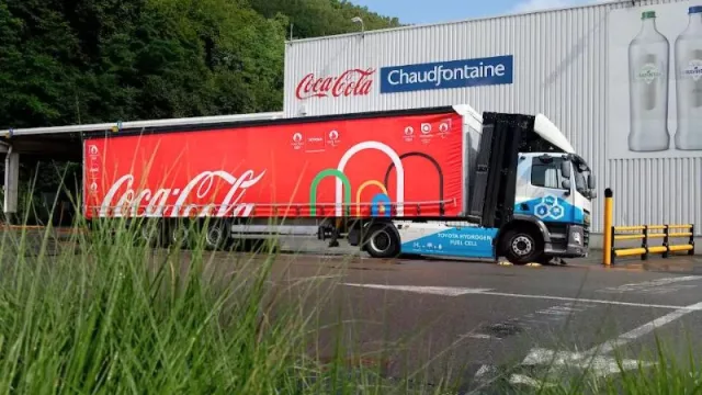 Toyota suma fuerzas con Coca-Cola y Air Liquide en un programa de pruebas de camiones de pila de combustible de hidrógeno de gran tonelaje