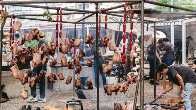 Pablo Rivero y Guido Tassi de Don Julio, mejor restaurante de carne del mundo, en Chefs on Fire en Madrid