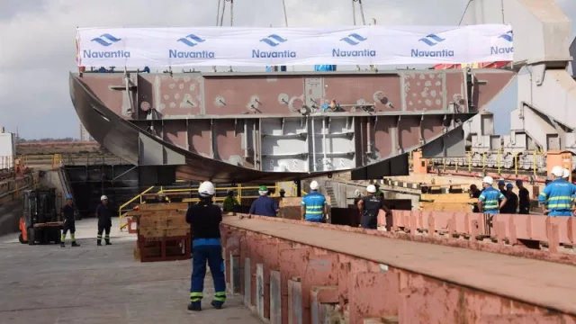 Navantia San Fernando pone la quilla del patrullero de altura para la Marina Real de Marruecos