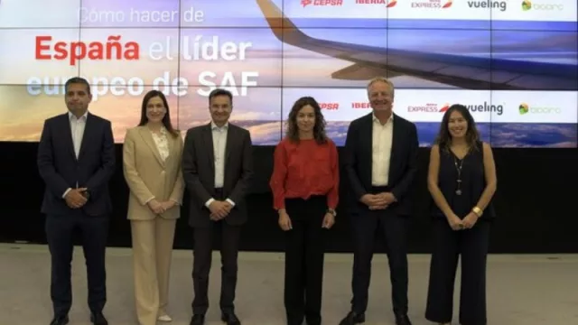 Cepsa, Iberia, Iberia Express, Vueling y BIOCIRC promueven el SAF como proyecto de país para liderar el transporte aéreo sostenible