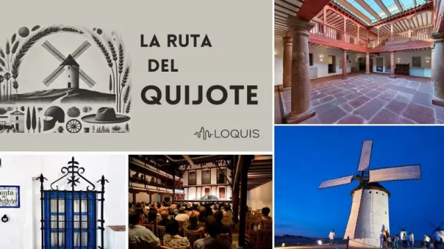 Sigue los pasos de Don Quijote en un viaje inmersivo con Loquis: la plataforma de podcast geolocalizados te acompaña en un viaje por algunos de los puntos más significativos de la geografía española