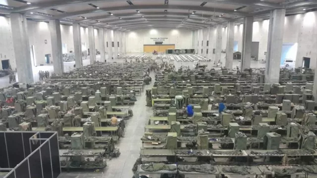 Feria Valencia recibe a más de 2.500 militares que apoyan la recuperación de los municipios afectados por la DANA