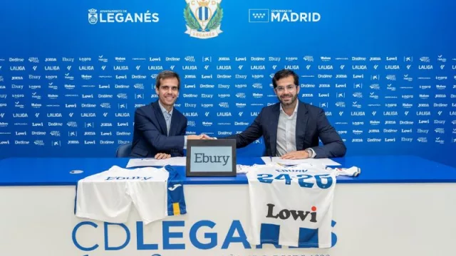 Ebury da el salto a la primera división de fútbol como patrocinador del C.D. Leganés