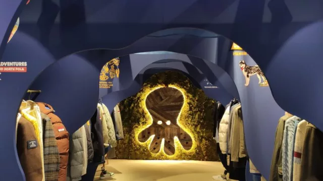 elPulpo impregna de esencia atlántica la Pitti Uomo 2025 (from Galicia to the world)