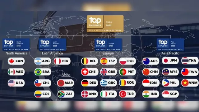 NTT DATA obtiene el título de Global Top Employer 2025