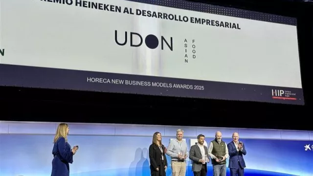 UDON Asian Food gana en HIP 2025 el premio a mejor Desarrollo Empresarial