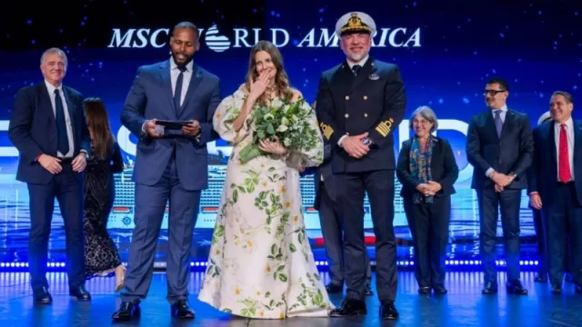 MSC Cruceros afianza su expansión en América con el bautizo del MSC World América en Miami