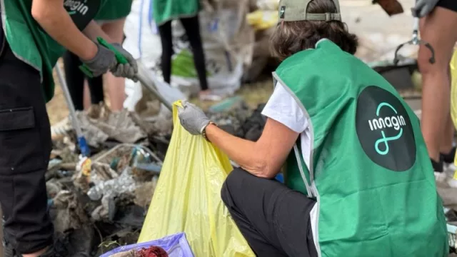 imagin pone en marcha el proyecto ‘Fluye’ para recoger 250.000 kilos de residuos en ríos de toda España