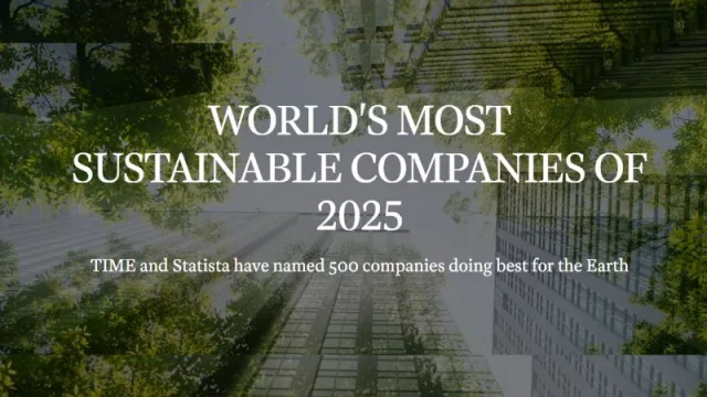 Telefónica nombrada la segunda empresa más sostenible del mundo en el ranking global 2025 de la revista TIME