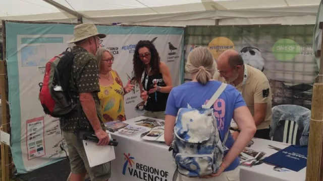 Turisme Comunitat Valenciana promociona el turismo ornitológico en la 'Global Birdfair', la feria más importante del sector a nivel mundial