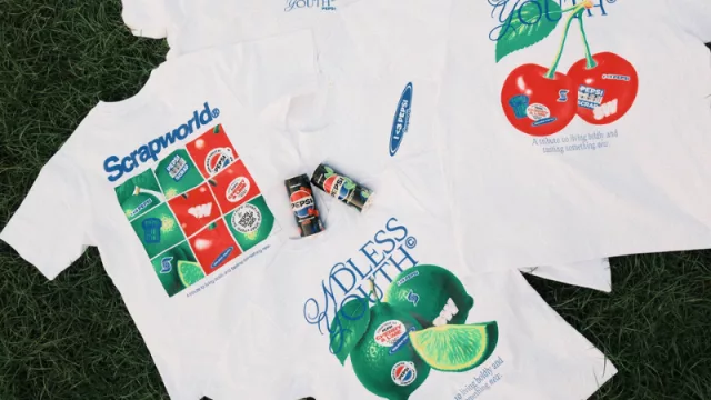 Pepsi® y ScrapWorld se unen en un drop limitado donde la cultura urbana se viste de cereza y lima