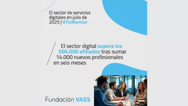 El sector digital supera los 506.000 afiliados tras sumar 14.000 nuevos profesionales en seis meses