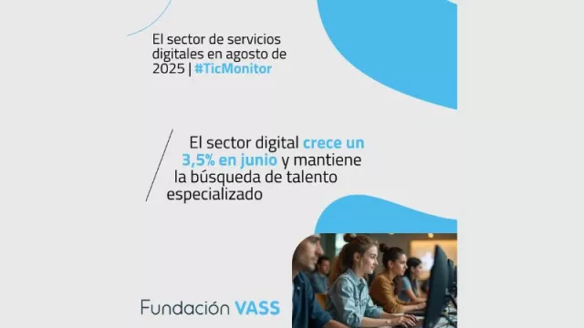 El sector digital crece un 3,5% en junio y mantiene la búsqueda de talento especializado