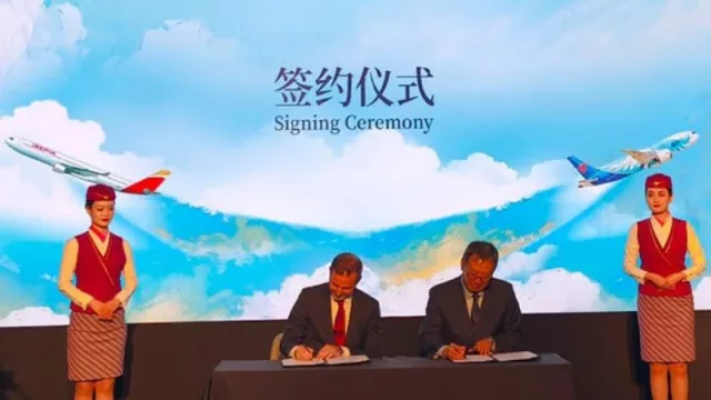 Iberia crea un puente entre América Latina y el mercado asiático con un acuerdo de código compartido con China Southern