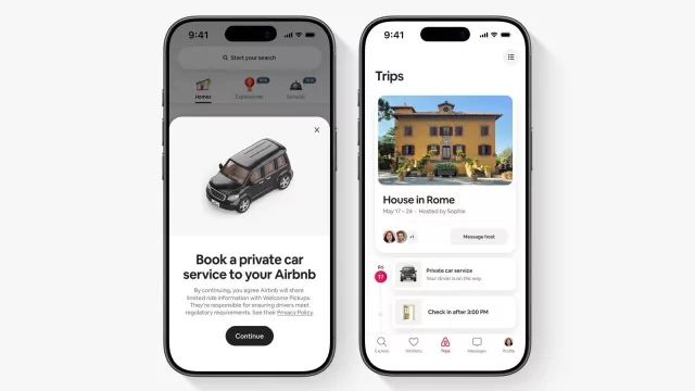 Airbnb lanza servicios de traslado privado en más de 125 ciudades (incluido España)