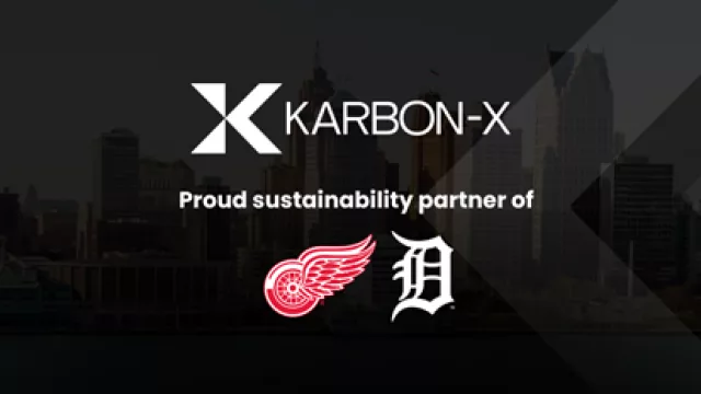 Karbon-X, nombrado socio oficial de sostenibilidad de los Detroit Red Wings y Detroit Tigers