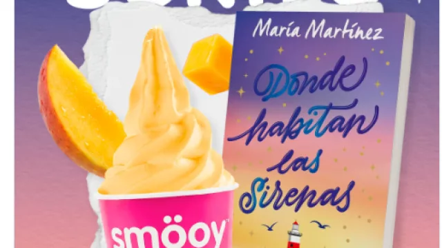 Smöoy celebra el Día Internacional del Libro sorteando dos ejemplares del libro 'Donde habitan las sirenas' entre sus clientes