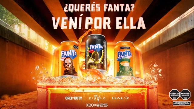 Fanta y Xbox se unen en una ambiciosa colaboración global para celebrar el 25º aniversario de la consola