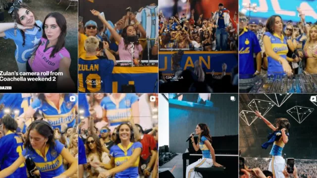 Coachella 2026: Zulan (Arg) subió al escenario con una camiseta retro de Boca Juniors e hizo sonar "Muchachos" (el mundo lo festejó, y Quilmes más)
