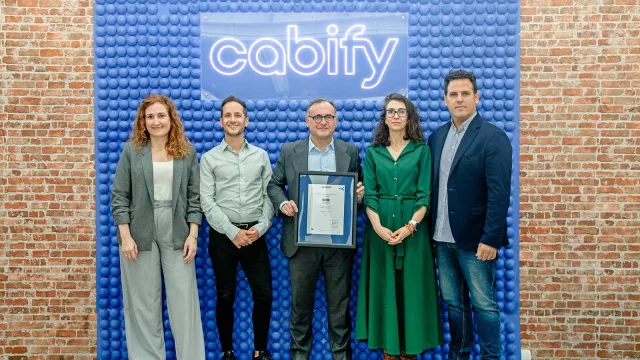 Cabify logra ser la primera empresa que AENOR verifica bajo la norma ISO 14068