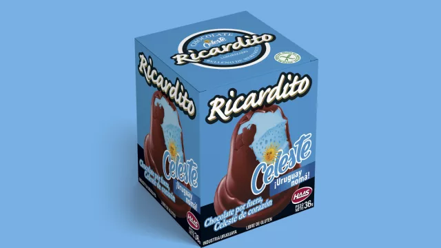 El clásico más clásico del Uruguay (vuelve el Ricardito Celeste con nuevo packaging y una producción inicial de miles de unidades)