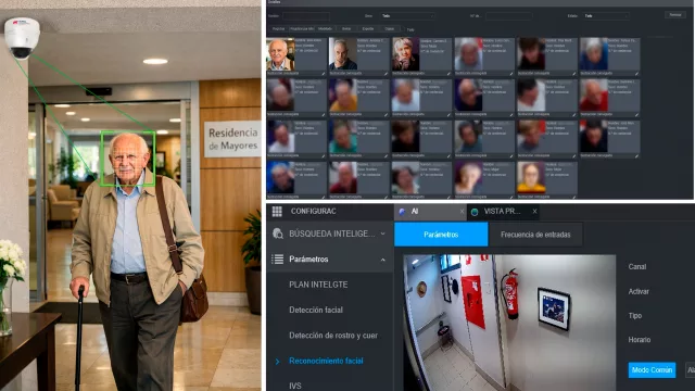 El reconocimiento facial y la analítica de vídeo revolucionan el cuidado de los mayores en las residencias