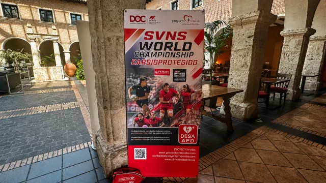 Las selecciones del Mundial de Rugby Seven se alojarán en hoteles cardioprotegidos en Valladolid